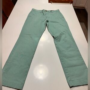 Men’s teal vineyard vines khakis